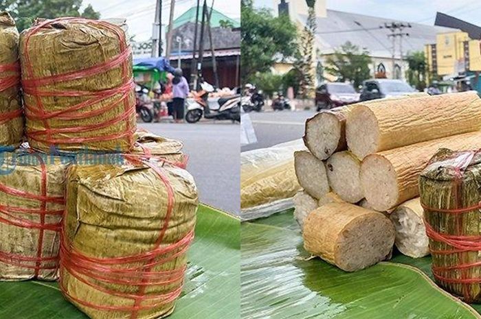Lemang, kuliner murah khas Pontianak dengan harga mulai Rp 10 ribu, cocok untuk berbuka puasa Ramadan 2023.