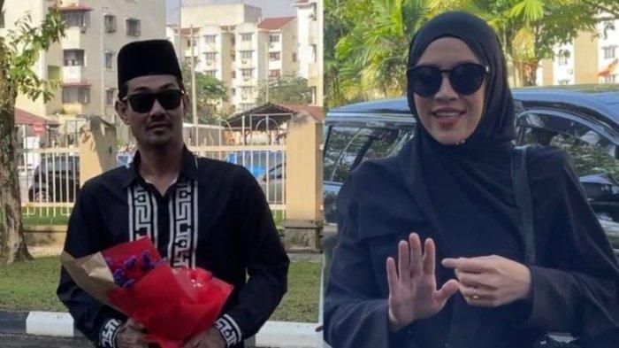 Enggan cerai dari istrinya, aktor kondang ini nekat bawa bunga ke pengadilan.  