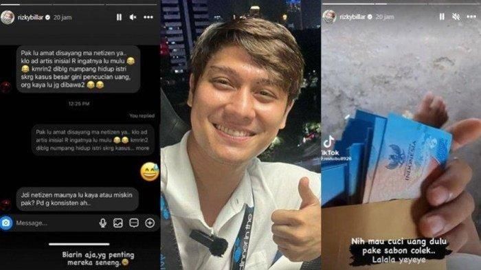Tanggapan Rizky Billar dituding sebagai artis inisial R terlibat kasus Rafael Alun
