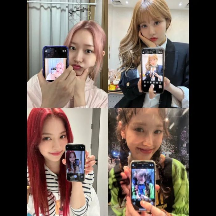 Trend mirror selca dikalangan Idol