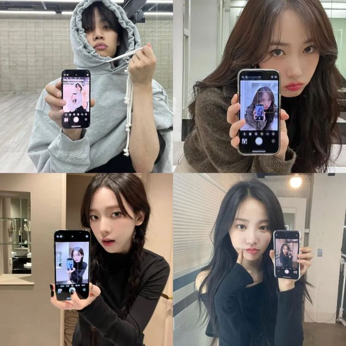 Trend mirror selca dikalangan Idol