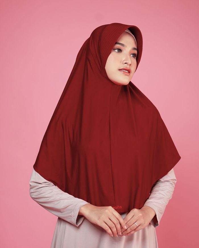 Hijab Instan Polos: Elzatta Jilbab Instan Bergo Zaria Citra