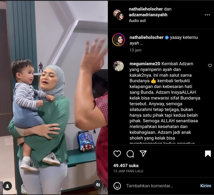 Sule bertemu dengan Baby Adzam