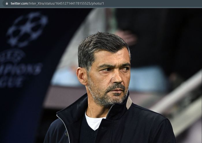 Pelatih Porto, Sergio Conceicao, dilaporkan masuk dalam radar Barcelona.