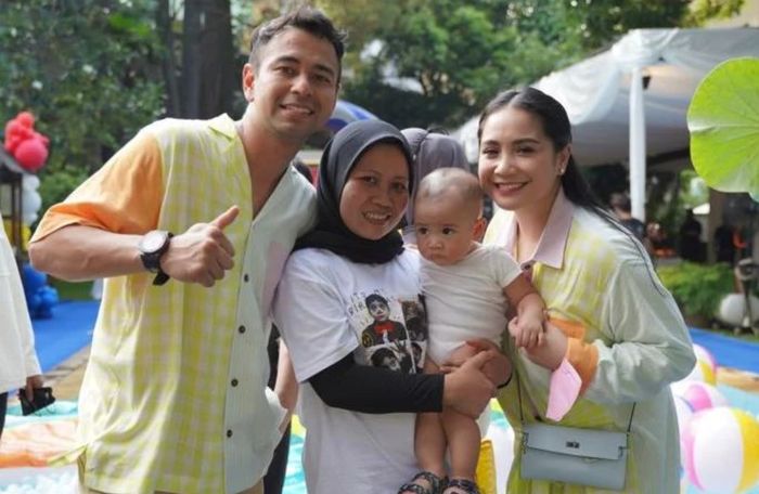 Sus Rini dan keluarga Raffi Ahmad