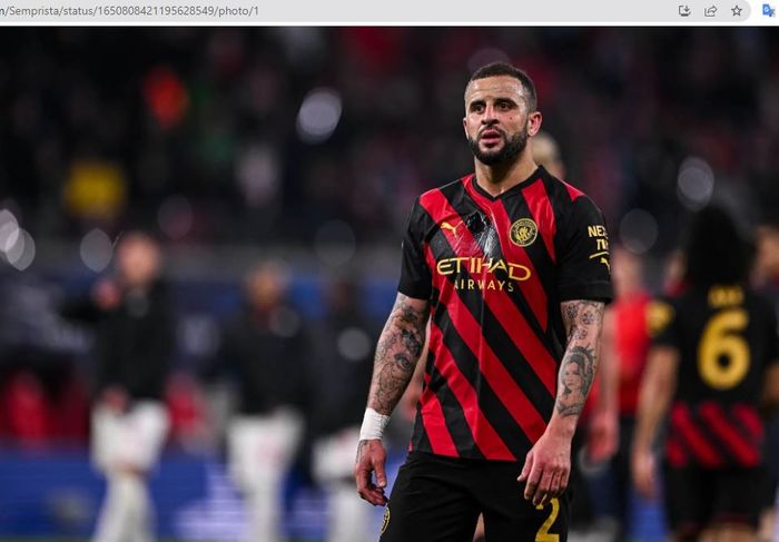 Bek kanan Manchester City, Kyle Walker, kabarnya akan dilepas pada bursa transfer musim panas 2023.