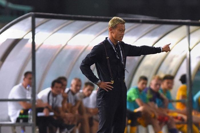 Direktur Teknik timnas Kamboja, Keisuke Honda.