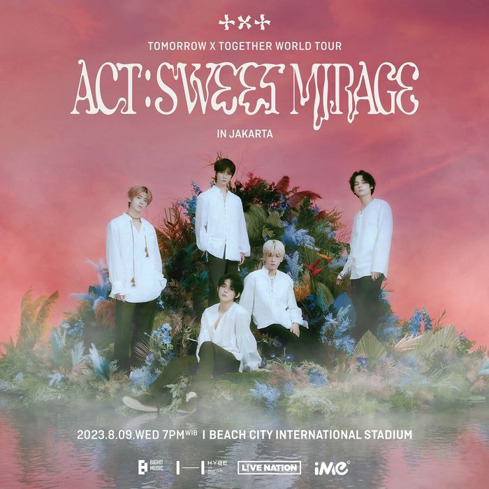 Tomorrow X Together akan gelar konser Agustus 2023 di Beach City Internasional Stadium