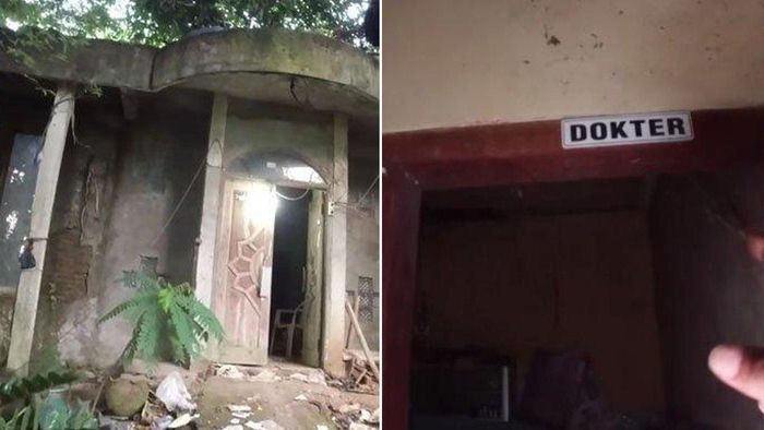Viral dokter buka praktik di hunian bak rumah hantu