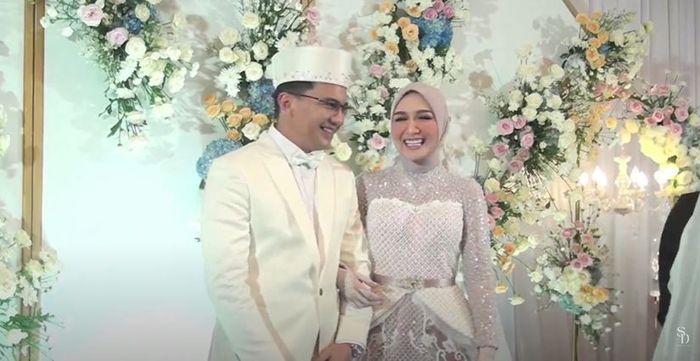 Sahrul Gunawan resmi menikahi Dine Mutiara.