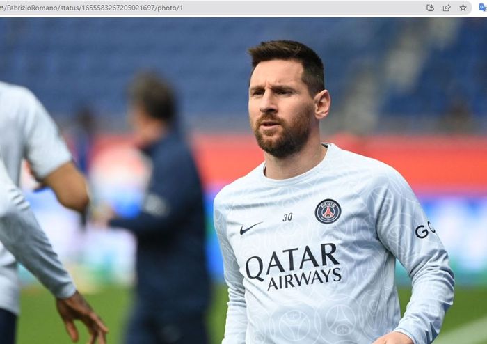 Megabintang Paris Saint-Germain, Lionel Messi.