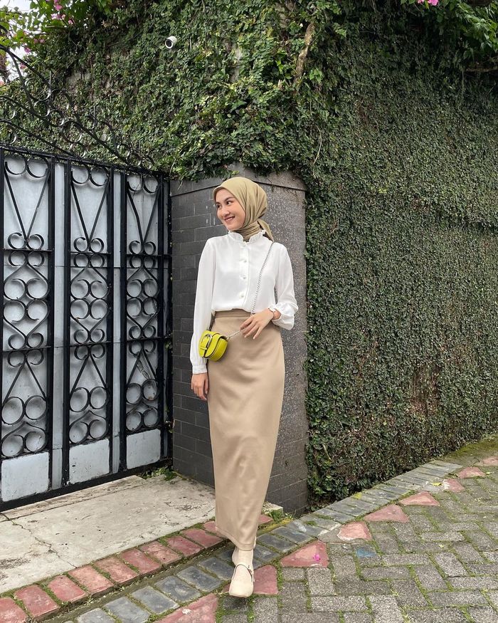 Outfit ngantor hijab