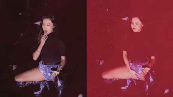 Aksi sensual Hwasa MAMAMOO