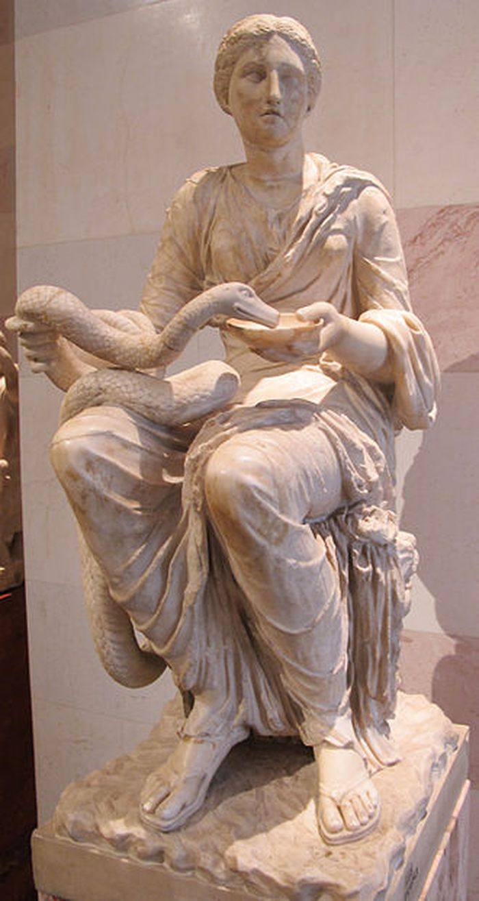 Hygieia adalah dewi dari mitologi Yunani, juga Romawi. Hygieia adalah dewi kesehatan, kebersihan, dan sanitasi. Kata