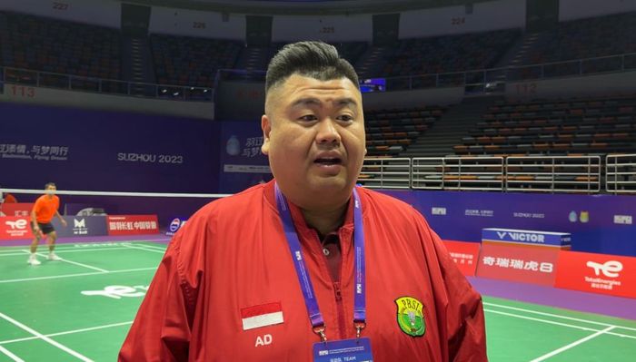 Manajer tim Indonesia untuk Sudirman Cup 2023, Armand Darmadji.