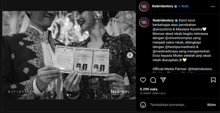 Enzy Storia Diam-diam Resmi Nikah dengan Sosok Ini, Rekan Artis Syok Beri Ucapan Selamat!