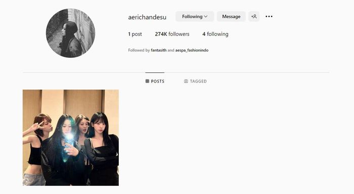 Instagram Giselle aespa