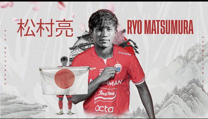 Ryo Matsumura resmi menjadi pemain Persija Jakarta.