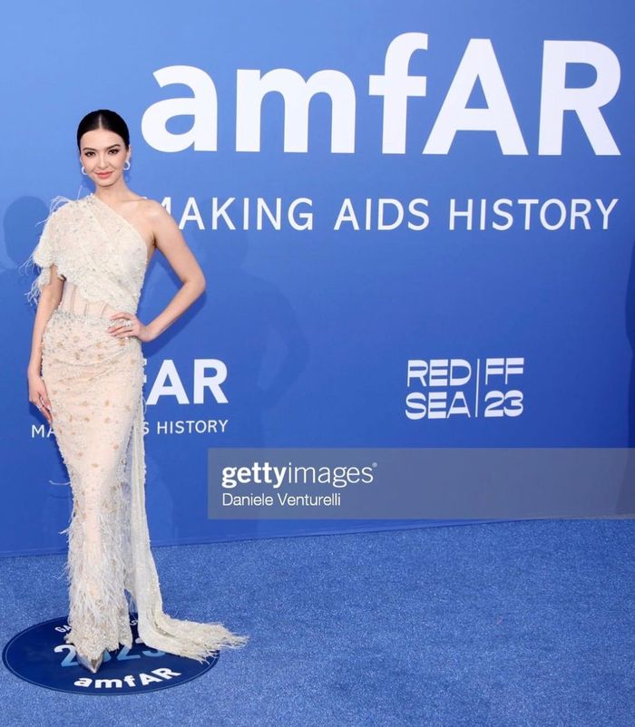 Raline Shah dalam event global, amfAR.