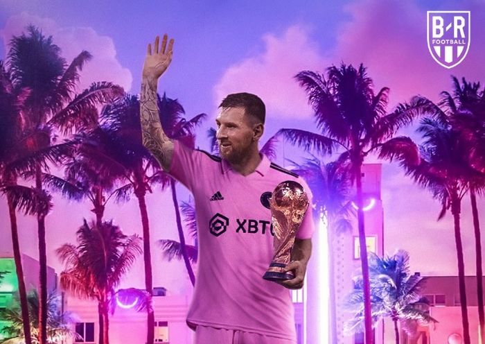 Ilustrasi BR perihal Lionel Messi yang dikabarkan sepakat untuk pindah ke Liga MLS guna bergabung dengan Inter Miami.