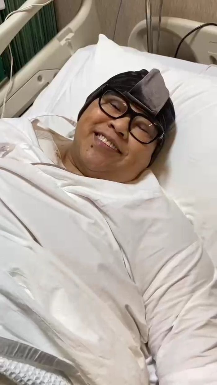 Nunung pascaoperasi kanker payudara.