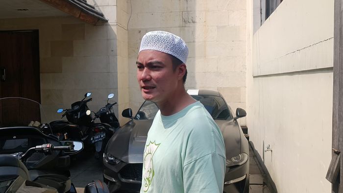 Baim Wong saat ditemui di kediamannya, Tanah Kusir, Jakarta Selatan pada Kamis (8/6/2023).