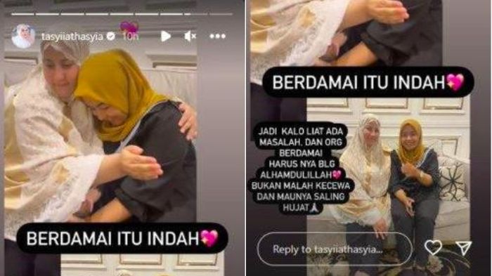 Tasyi Athasyia damai dengan mantan karyawannya