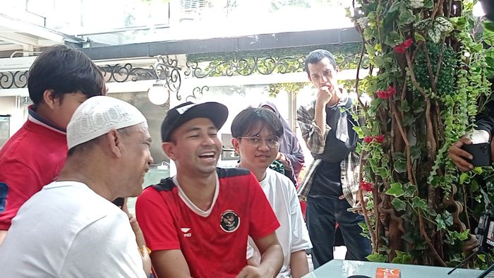 Raffi Ahmad saat ditemui di kawasan Jagakarsa, Jakarta Selatan, Minggu (11/6/2023).