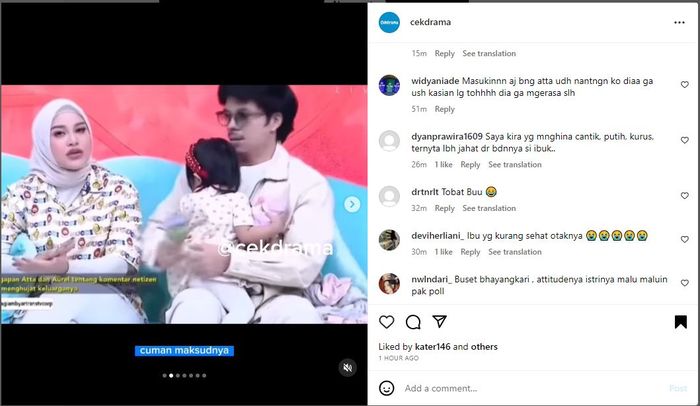 Tukang Bully Ameena Malah Nantangin Padahal Aurel dan Atta Ingin Selesaikan Masalah Secara Damai: Gak Ada Takutnya!