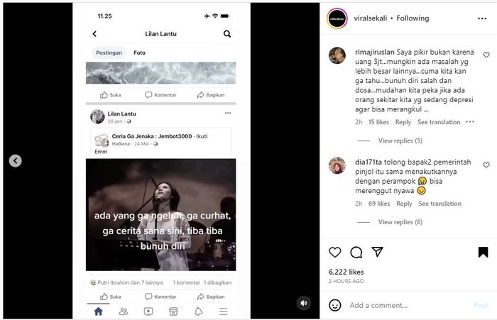 Karyawan Indomaret Gorontalo Nekat Bunuh Diri Gegara Ditipu Pinjol, Ini Sosok Lilan Lantu, Unggahan Terakhirnya Tuai Simpati Netizen