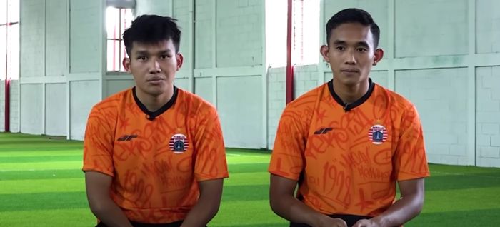 Witan Sulaeman dan Rizky Ridho di YouTube Persija Jakarta