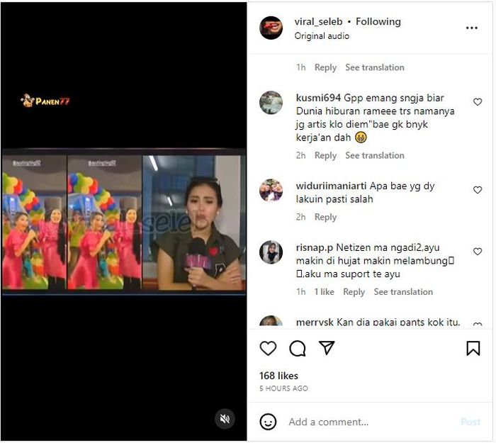 Ayu Ting Ting Kepergok Joget Sambil Kibas-kibas dan Angkat Rok di Pesta Ultah Adik, Aksi Nyeleneh sang Biduan Jadi Bahan Omongan