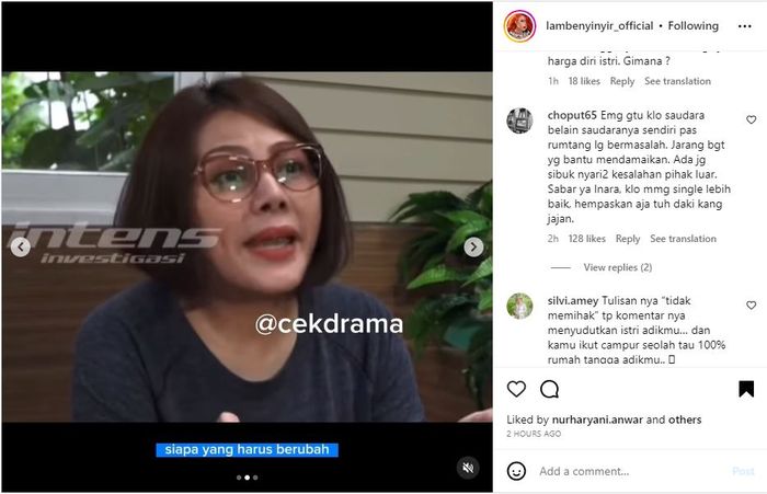 Tak Mau Bela yang Salah, Febby Carol Sebut Inara Rusli dan Virgoun Sama-sama Bersalah hingga Puji sang Adik : Dia ....