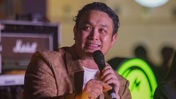 Gilang Dirga saat jumpa pers di Taman Literasi Blok M, Jakarta Selatan, Rabu (31/5/2023). 