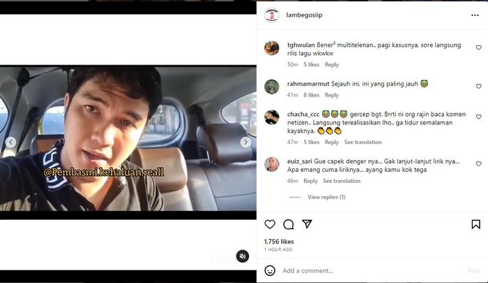 Aldi Taher Come Back Bikin Lagu Baru Diduga Terinspirasi Skandal Perselingkuhan Syahnaz dan Rendy Kjaernet, Liriknya Panen Komentar dari Netizen