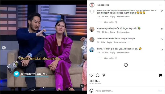 Kode Selingkuh? Syahnaz Ogah Diajak Bikin Love Sign Sama Jeje Govinda, Netizen : Jaga Hati Suami Orang