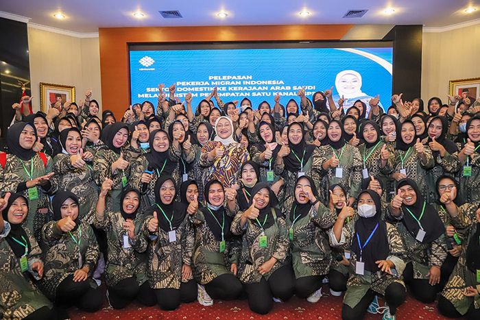 Sebanyak 100 PMI akan diberangkatkan secara bertahap ke Arab Saudi.