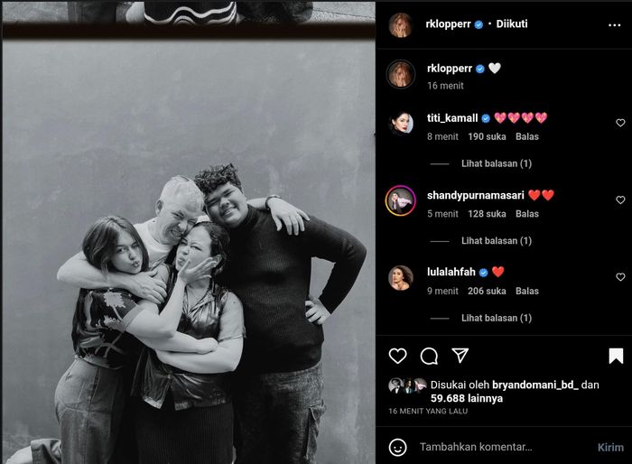 Sempat Menghilang Gegara Skandal Video Syur, Rebecca Klopper Kembali Main Medsos, Pamer Kumpul Bareng Sosok Ini