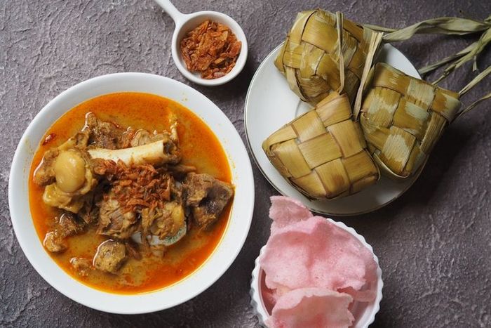 Ilustrasi gulai kambing. 