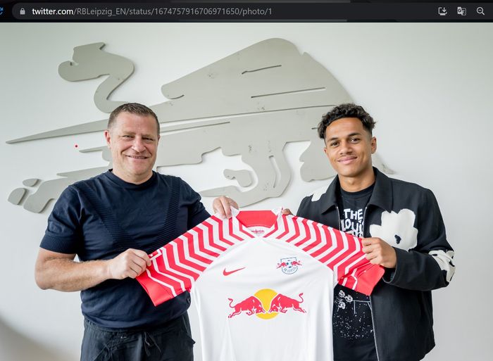 Wonderkid Liverpool, Fabio Carvalho, menjalani pinjaman di RB Leipzig selama musim 2023-2024.