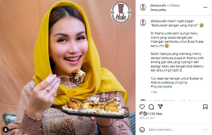 Bisnis Ayu Ting Ting