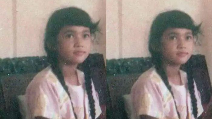 Maia Estianty semasa kecil 