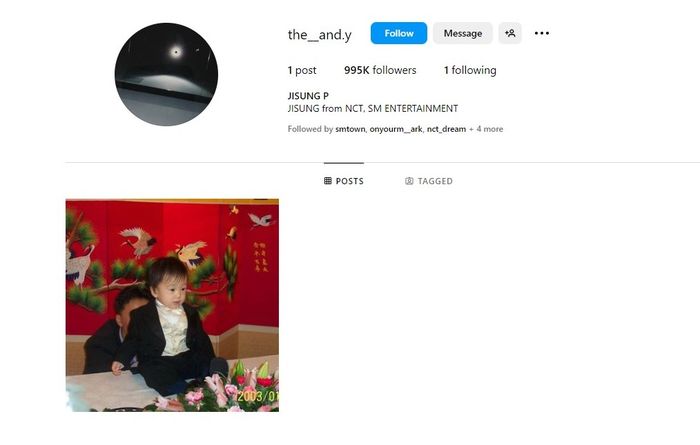 Jisung NCT Dream buka akun Instagram pribadi pada Rabu (5/7/2023)