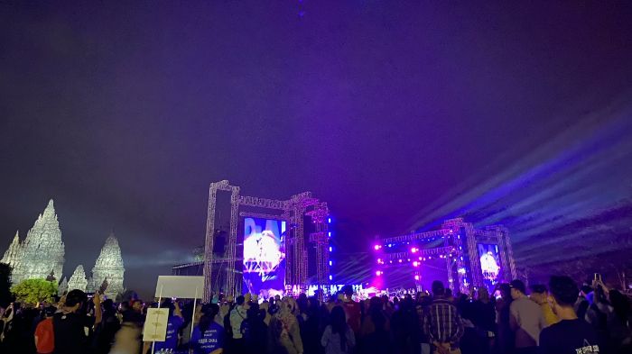 Denny Caknan di Prambanan Jazz9 2023