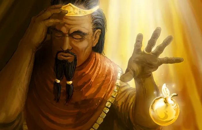Pada awalnya, Raja Midas sangat gembira, tetapi dia segera membenci 'hadiahnya', karena bahkan orang dan makanan yang dia sentuh berubah menjadi emas.