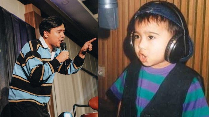 Foto masa kecil Joshua Suherman