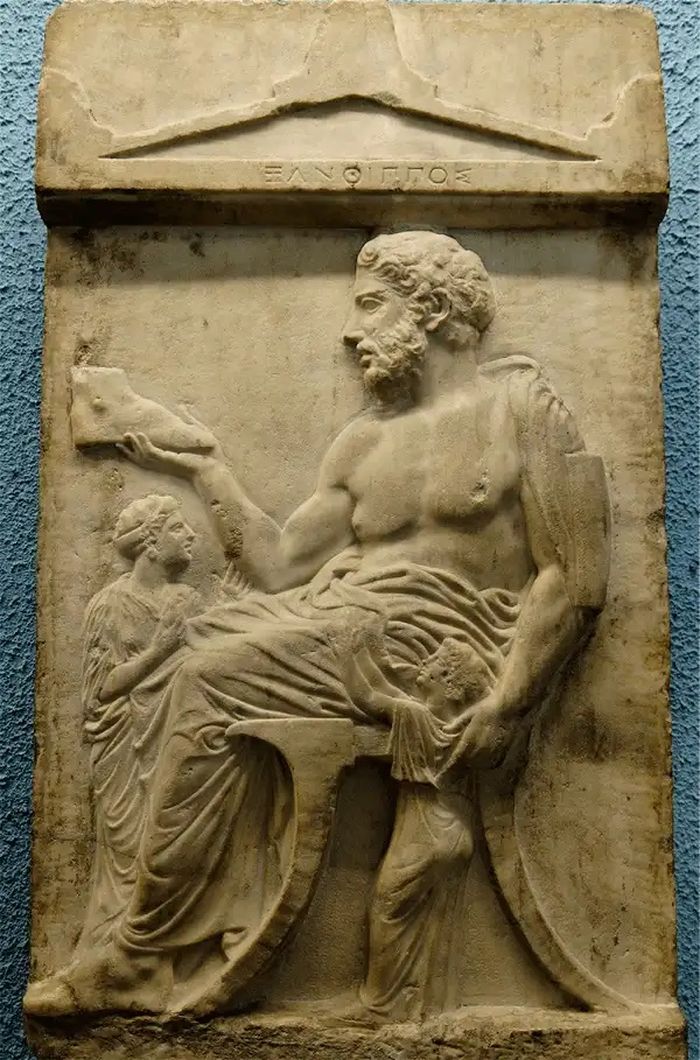 Batu nisan dari Xanthippos