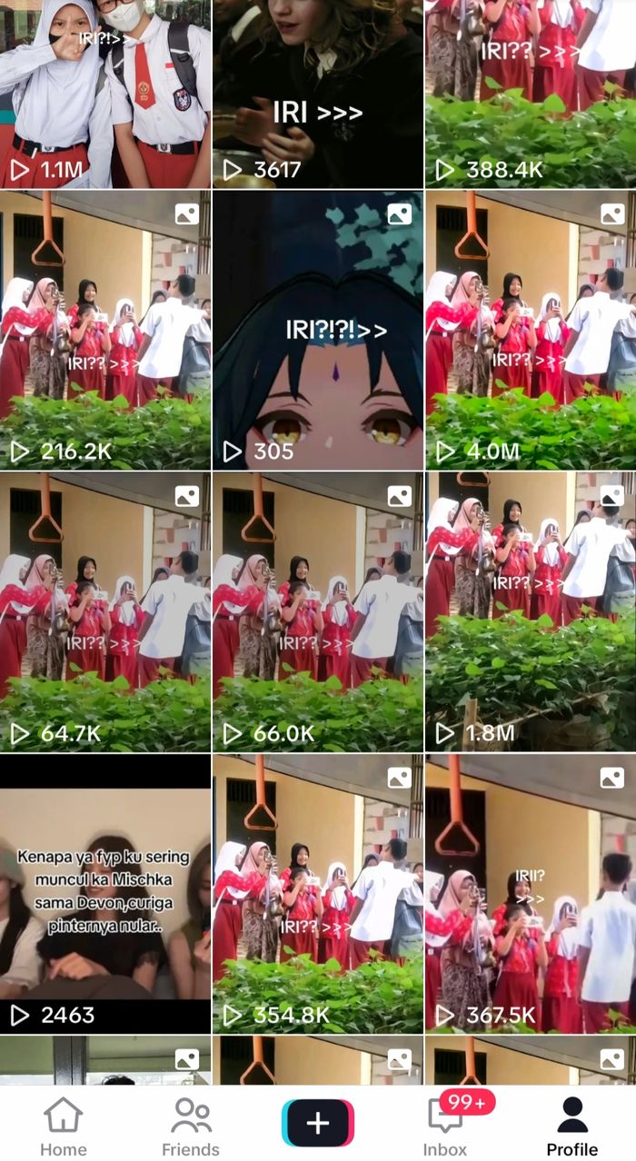 Postingan ramai soal Mischka-Devon.