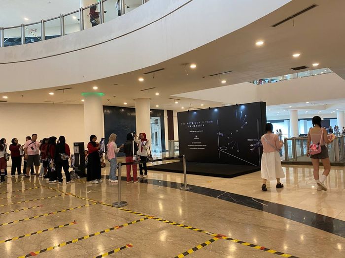 Fanzone konser The Boyz World Tour: ZENERATION di Jakarta pada Sabtu (29/7/2023) berlokasi di Beach City Internasional Stadium.