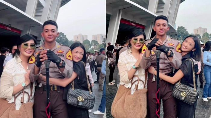 Kebersamaan Maya bersama Khalifah Nasif dan Patricia